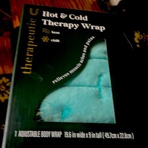 NWT Never Opened Therapeutics Hot & Cold Therapy Wrap.1 adjustable body wrap